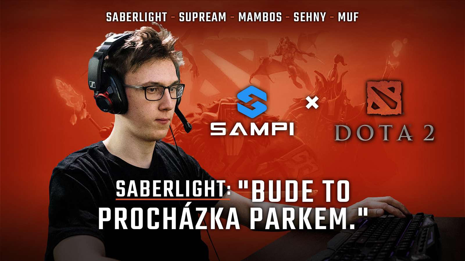 Team Sampi je připraven ovládnout SAZKA eLEAGUE