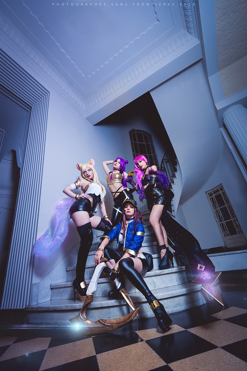 Postavy z League of Legends K-Pop videa jsou nyní trendem mezi cosplayery