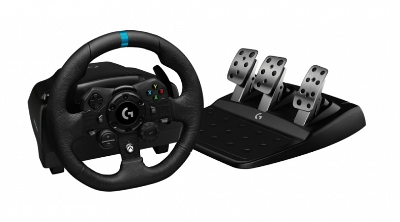 Logitech představuje nové závodní volanty G923 pro PC, Xbox a Playstation