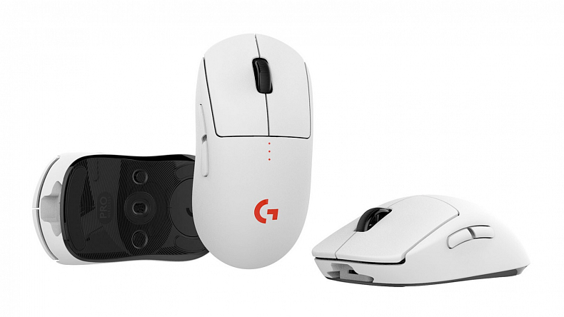 Logitech odhalil bílou variantu bezdrátové myši G PRO