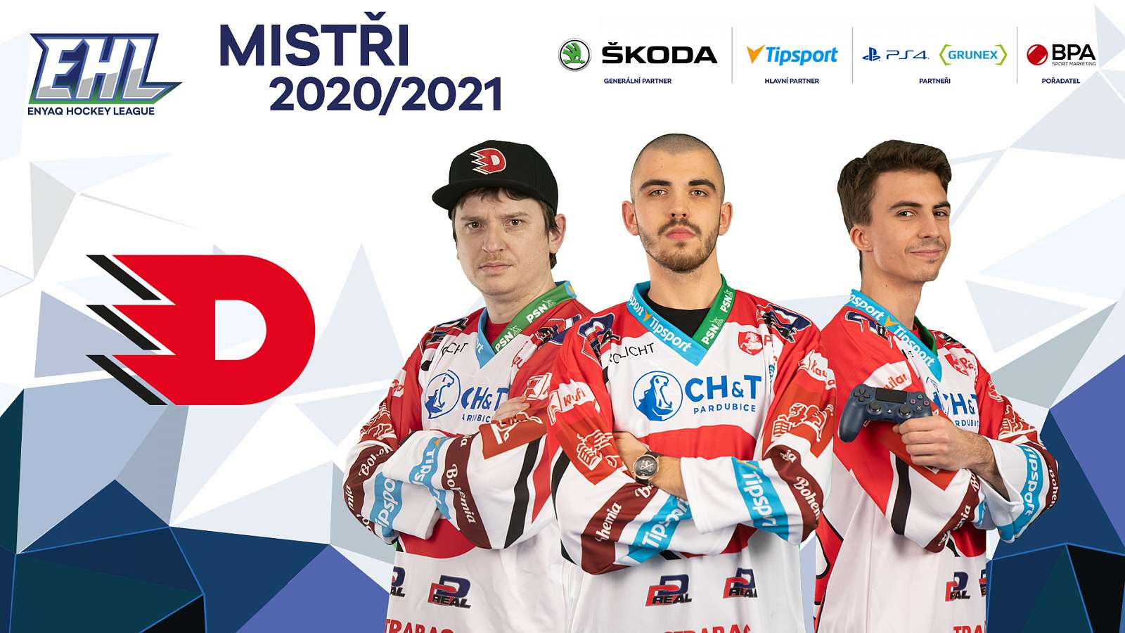 Dynamo Pardubice vyhrálo ENYAQ Hockey League