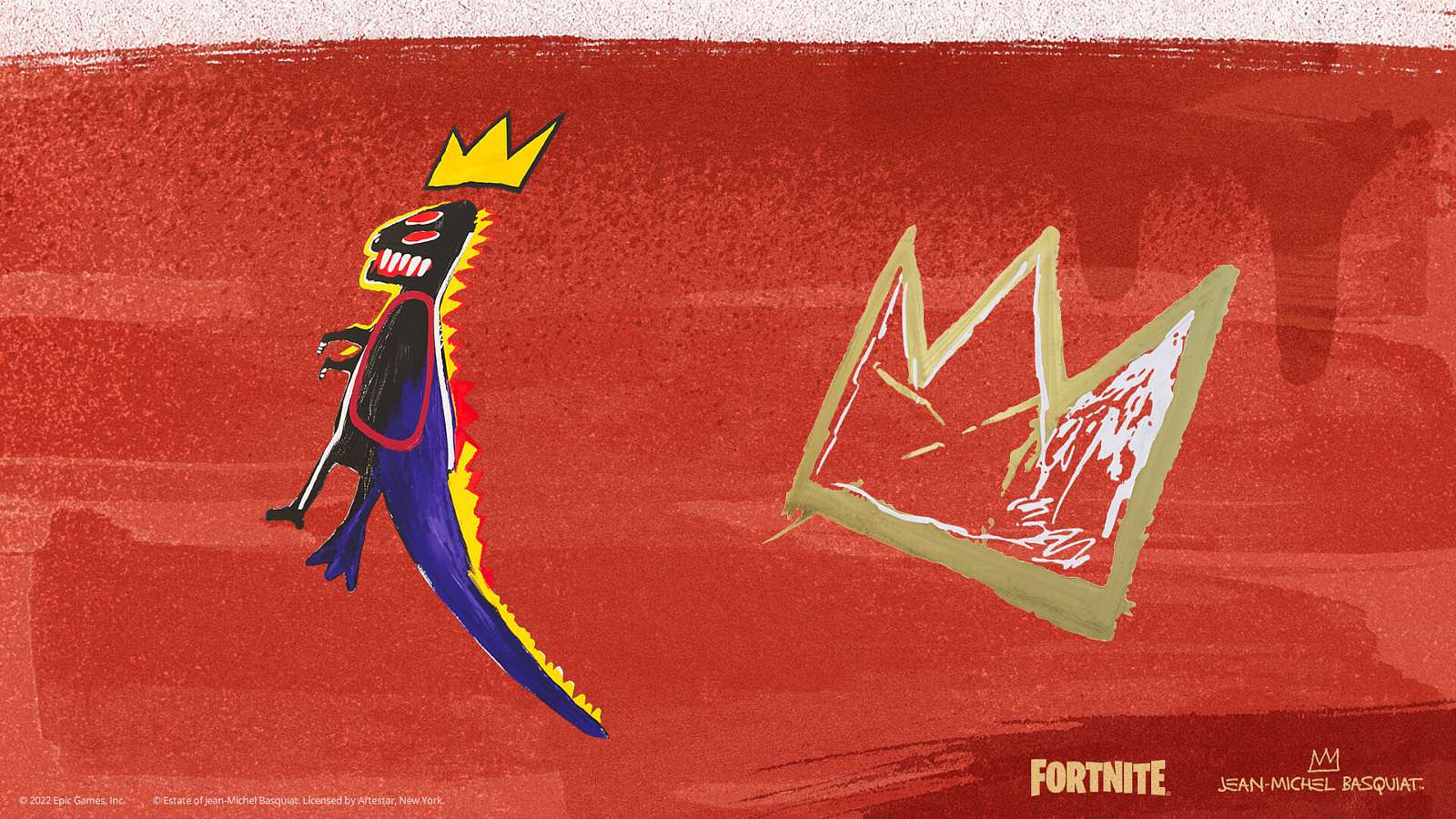 Na výstavu Jean-Michela Basquiata do Fortnite