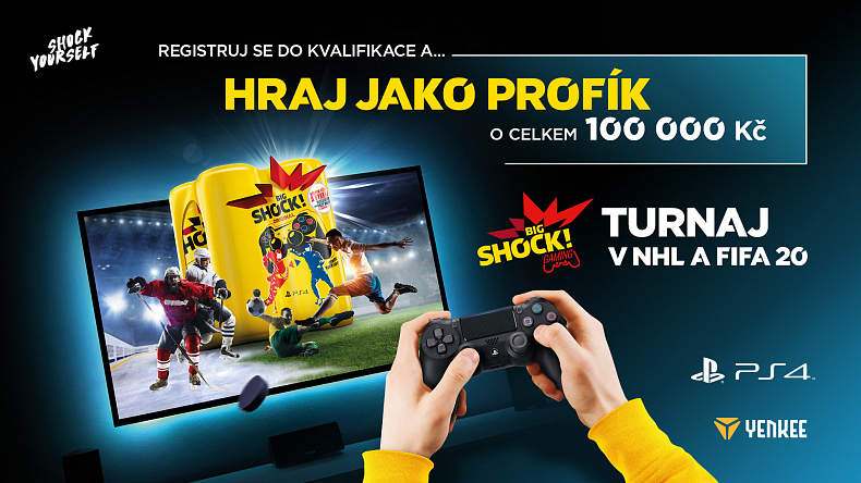 Hraj o 100 000 Kč v Big Shock! turnaji