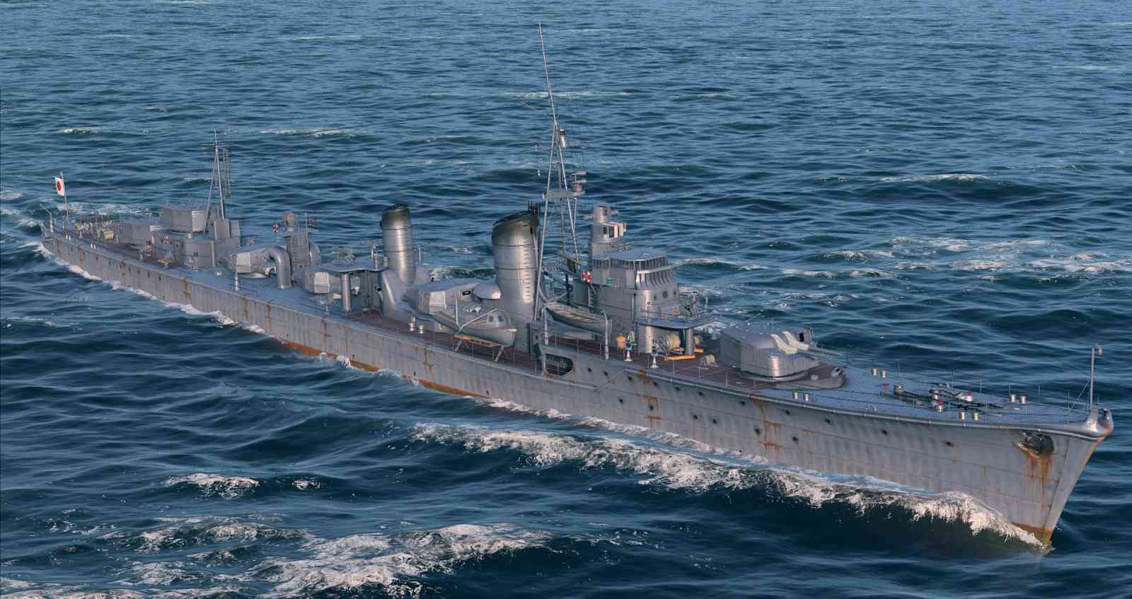 [WoWs] 0.6.15 Supertest: Změny na lodi Shimakaze