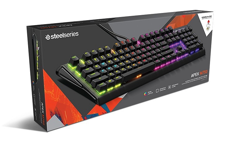 SteelSeries oznamuje mechanickou klávesnici Apex M750