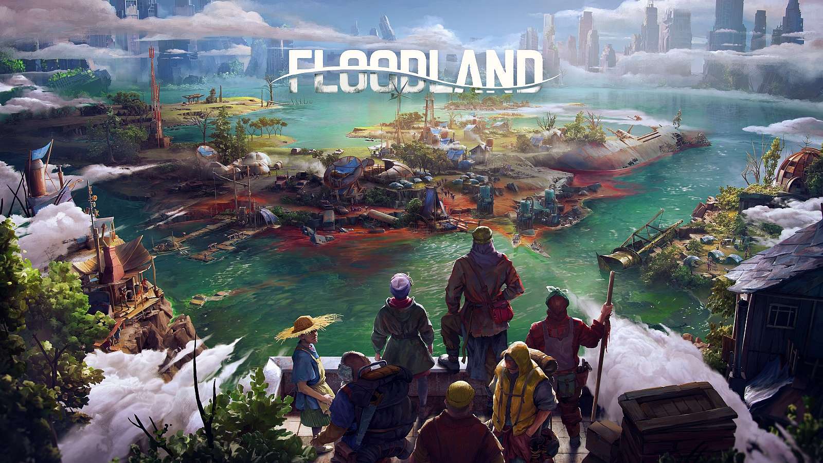 [Gamescom] V nové survival strategii Floodland stavíte město na zatopené Zemi