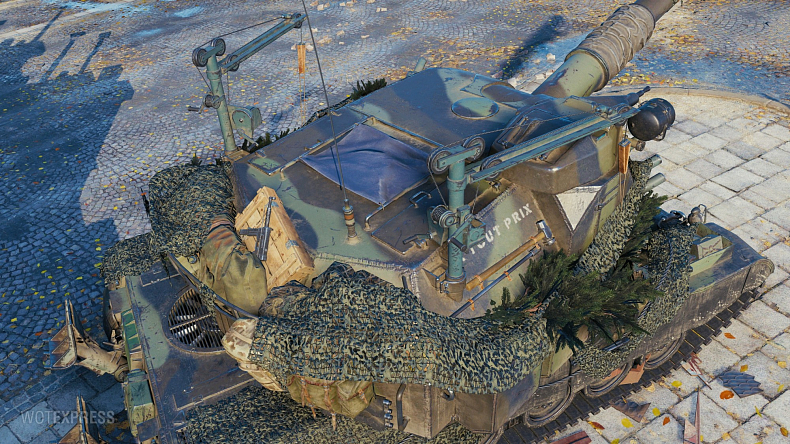[WoT] Historický 3D styl "Constellation" pro tank Bat.-Châtillon 155 58 ve World of Tanks