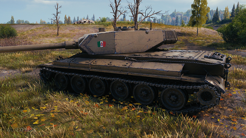 [WoT] Fotografie tanku Progetto CC55 mod. 54