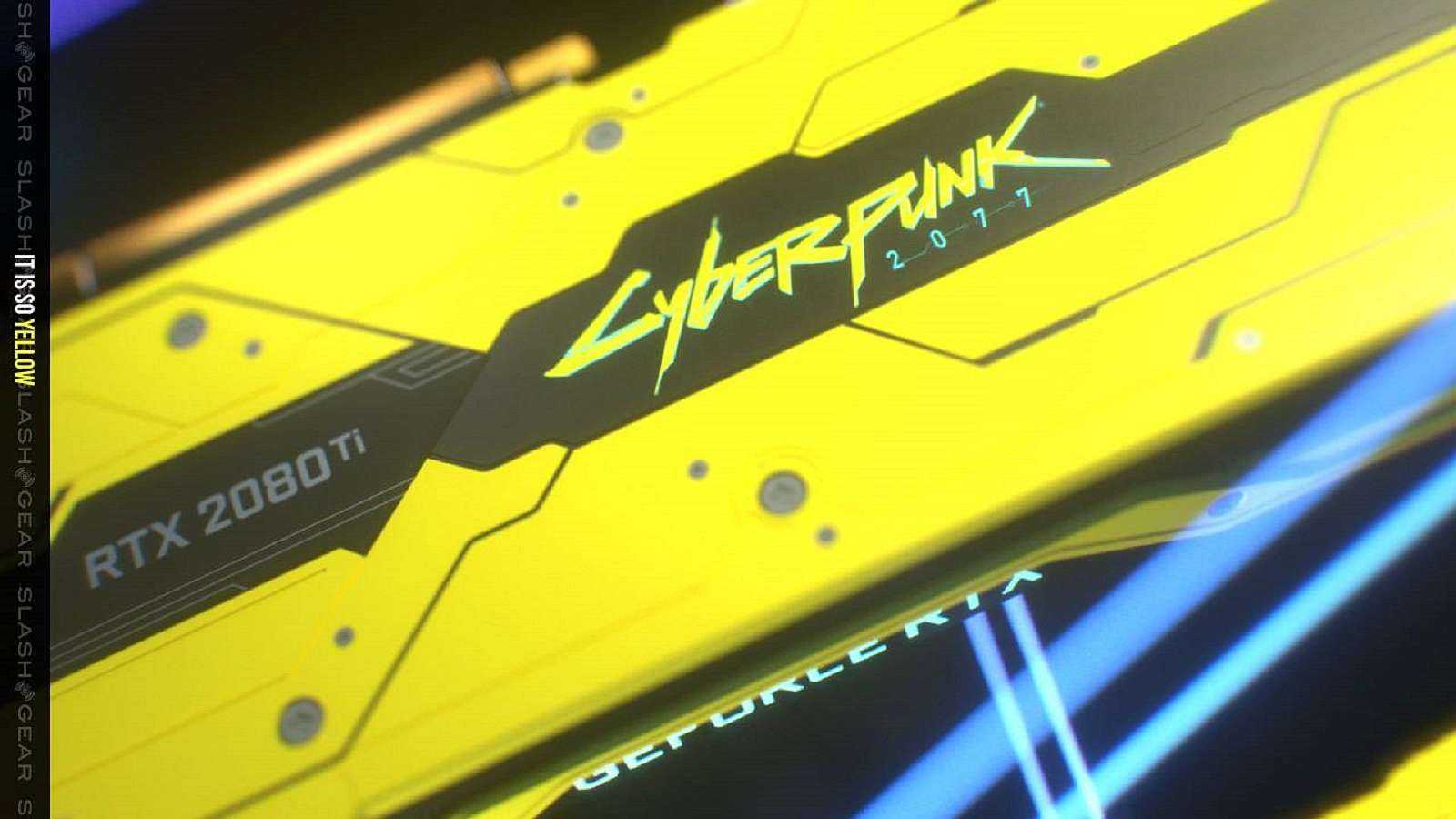 NVIDIA vytvořila 2080 Ti v Cyberpunk edici, jednu můžete vyhrát i vy