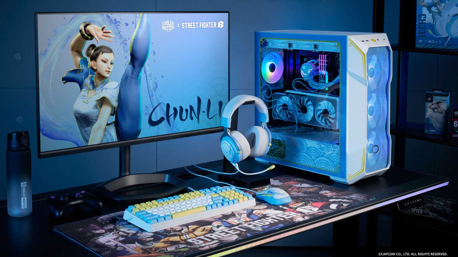 Cooler Master ve spolupráci s CAPCOM odhaluje nové produkty inspirované hrou Street Fighter 6