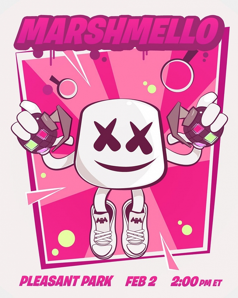 Dj Marshmello uspořádal ve Fortnite virtuální koncert