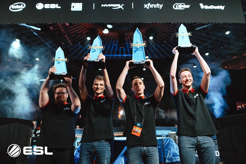 Tým aAa slaví vítězství na IEM Oakland PUBG Invitational