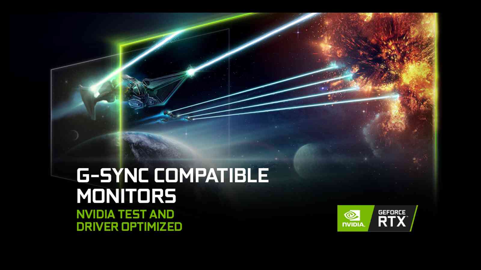 Nejnovější NVIDIA Game Ready ovladače přináší podporu pro GSYNC Compatible monitory a grafické karty GeForce RTX 2060