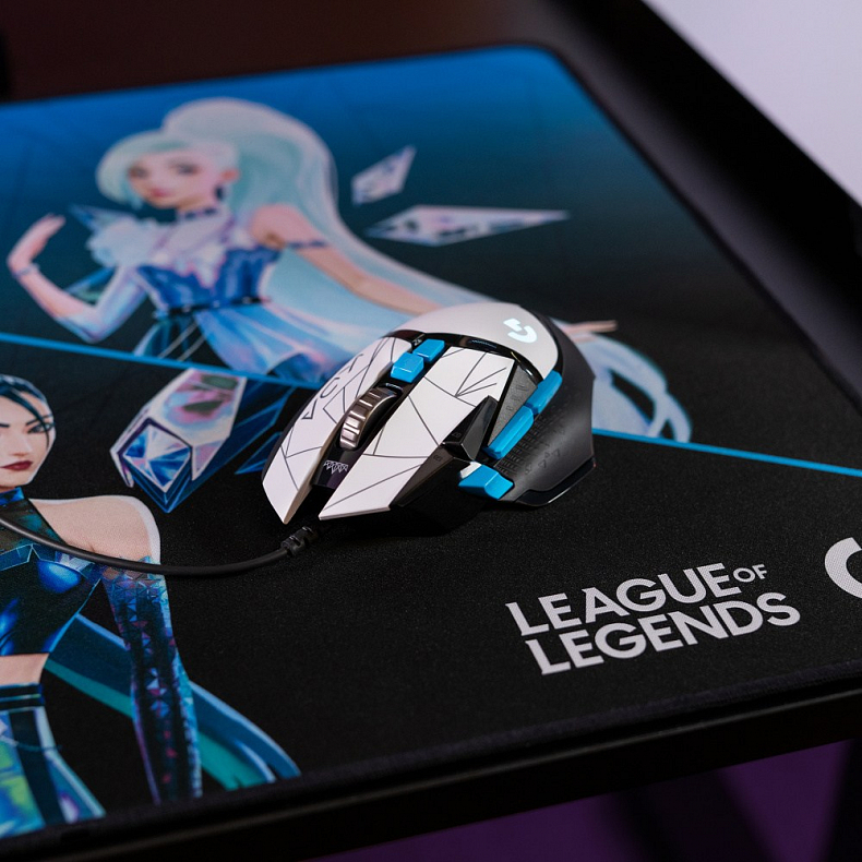 Logitech rozšiřuje portfolio League of Legends K/DA periferií