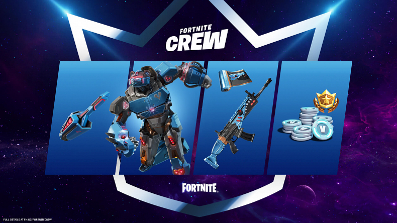 Červnové Fortnite Crew s vůní nové sezóny