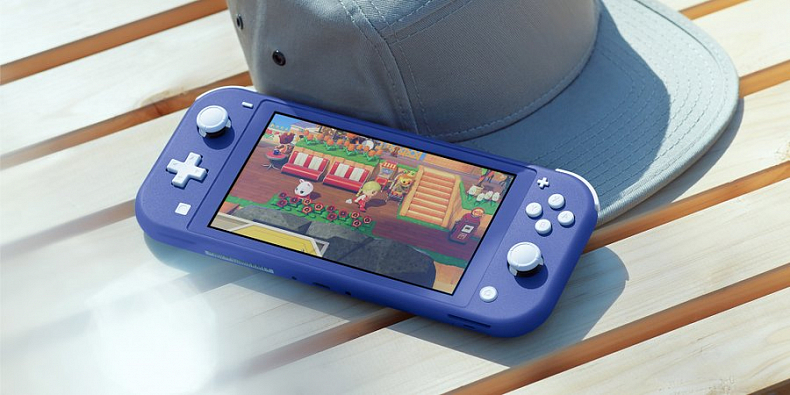 Nintendo Switch Lite se barví do modré