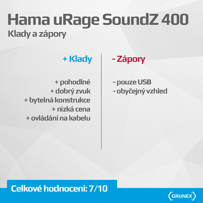 Recenze: uRage SoundZ 400 – levná sluchátka na dlouhé hraní