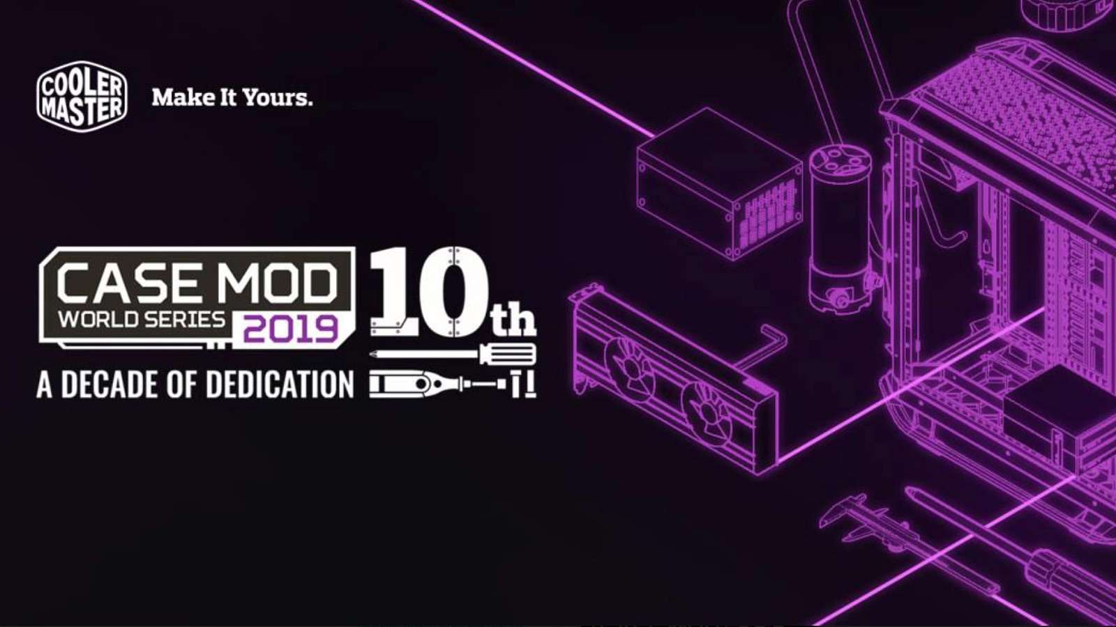 Cooler Master oznamuje Case Mod World Series 2019