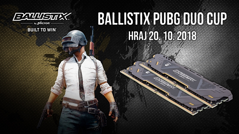 Přijď si zahrát Ballistix PUBG Duo Cup