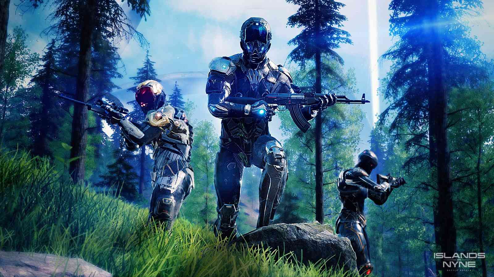 Recenze: Islands of Nyne - battle royale ve sci-fi kabátu