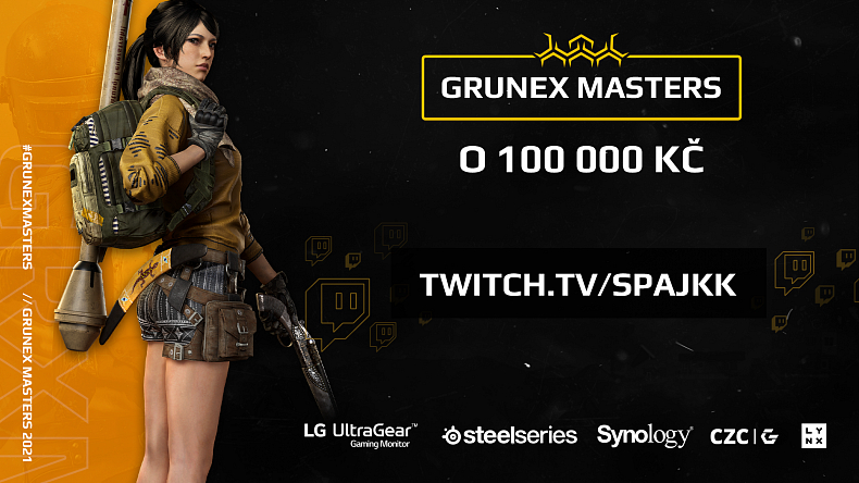 Hrej Grunex PUBG Masters o 100 tisíc korun!