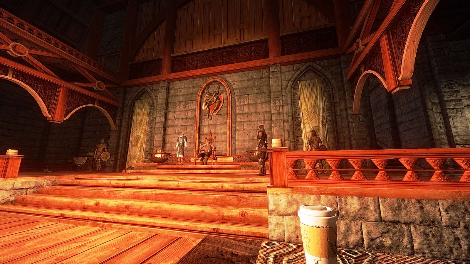 Modéři přidávájí do Skyrimu kelímky s kávou, dělají si legraci z Game of Thrones