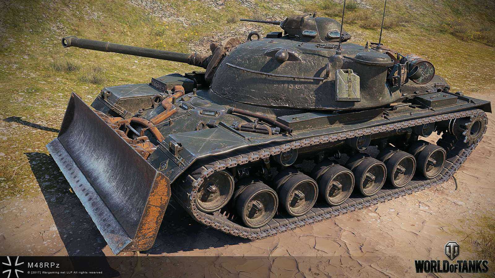 [WoT] M48A2 Räumpanzer na SuperTestu