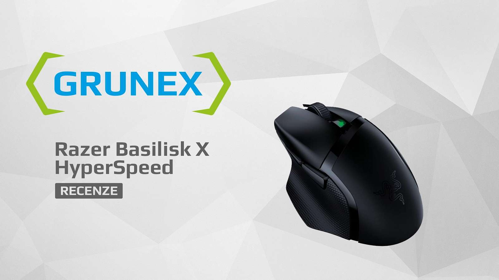 Recenze: Bezdrátová herní myš Razer Basilisk X Hyperspeed