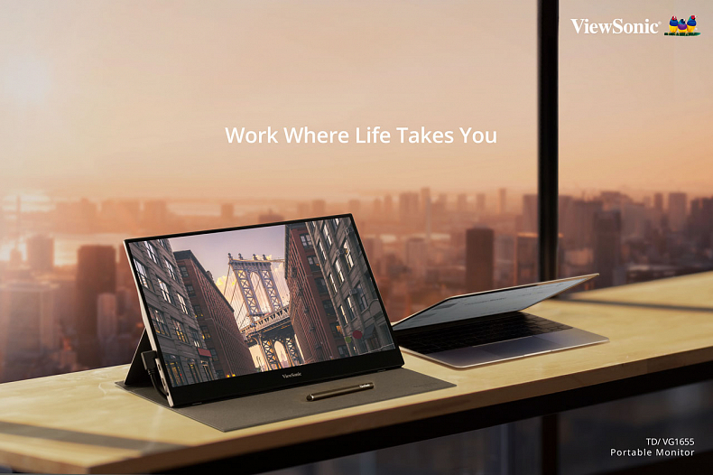 Přenosné monitory od ViewSonic podpoří produktivitu na cestách