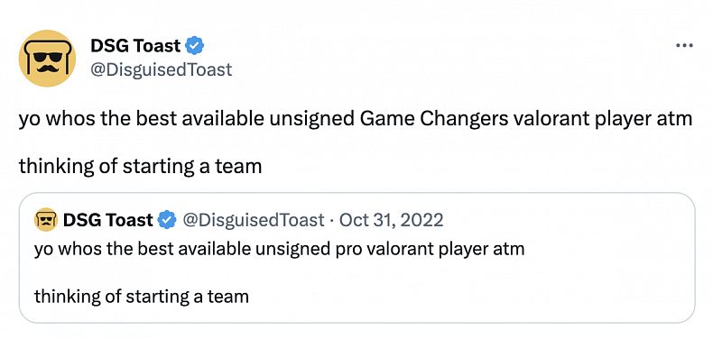 Disguised Toast zakládá dívčí tým ve Valorantu, streamerky míří do Game Changers