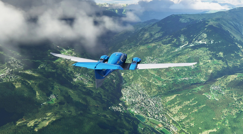 Microsoft Flight Simulator ukázal krásné screenshoty