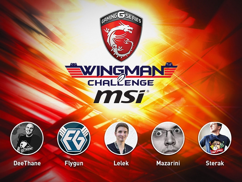 MSI Wingman Challenge - turnaj streamerů a jejich fanoušků