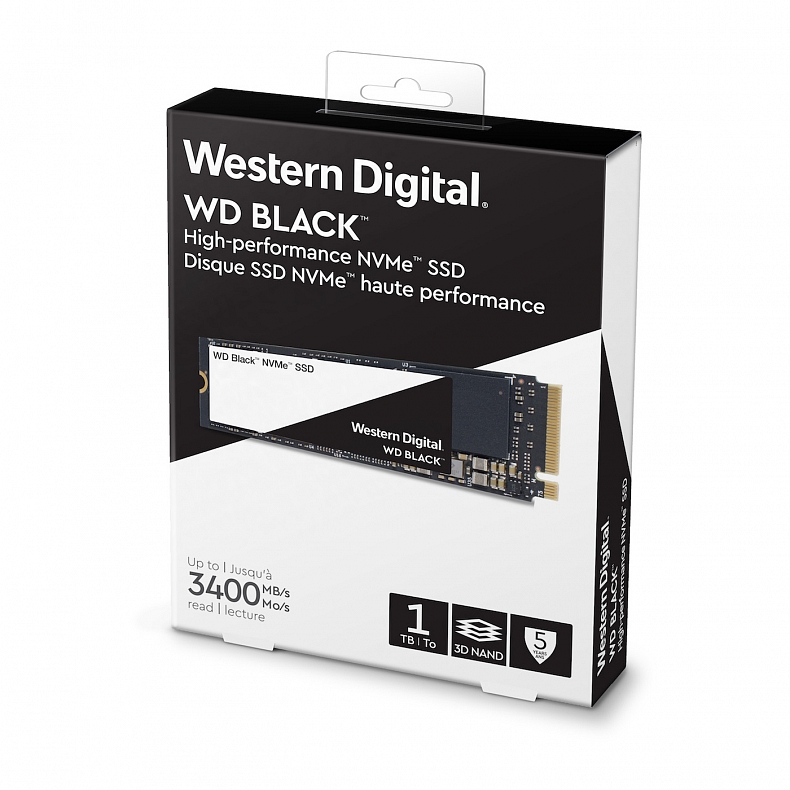 Western Digital uvede rychlé NVMe SSD pro hráče