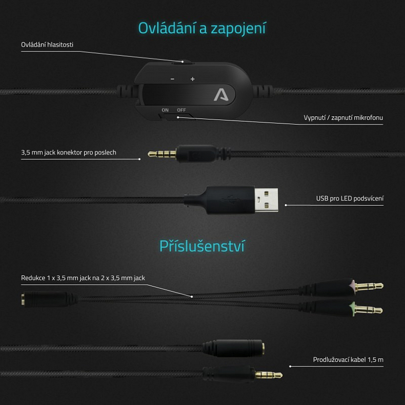 Všestranný headset LAMAX Heroes General1 zvládne i ty nejnáročnější questy