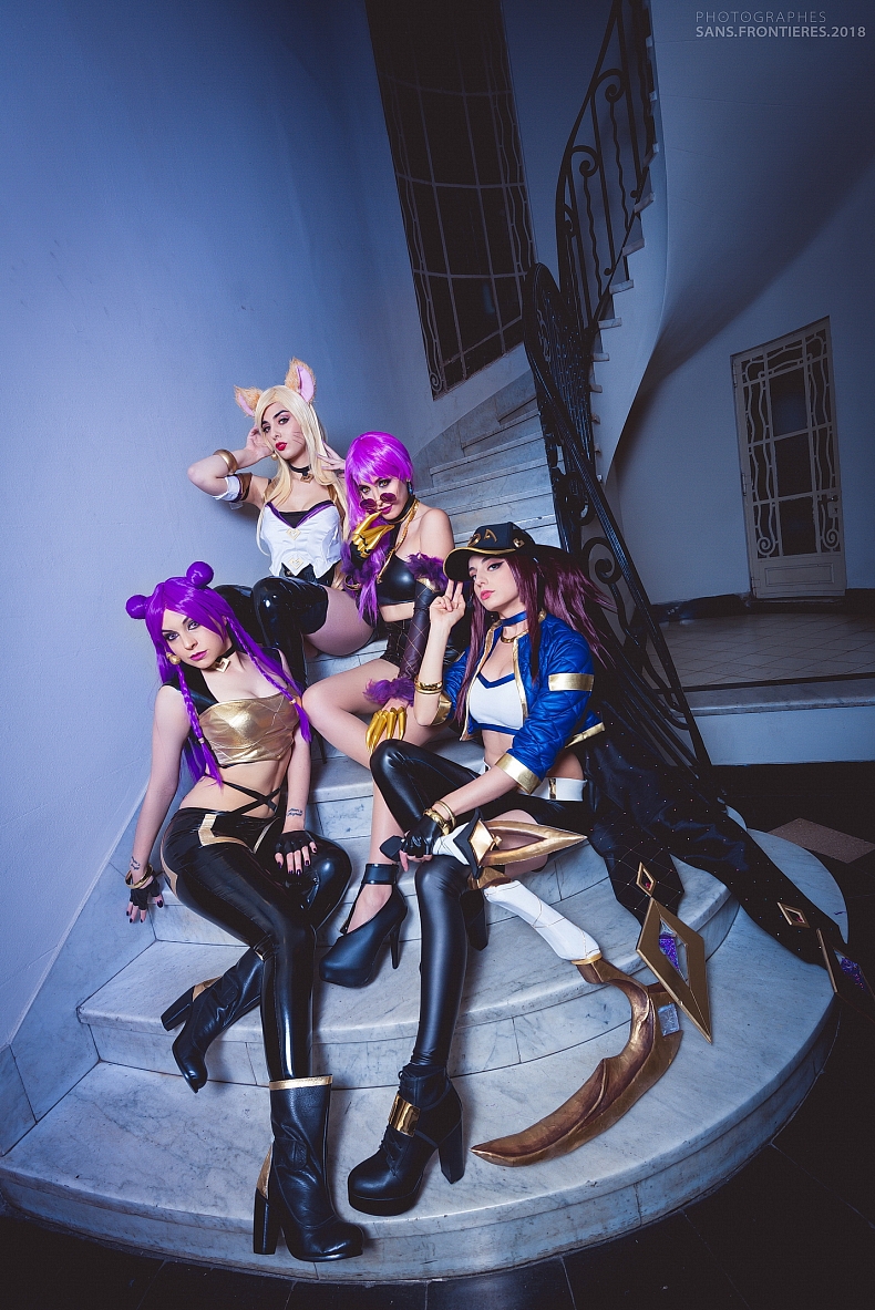 Postavy z League of Legends K-Pop videa jsou nyní trendem mezi cosplayery