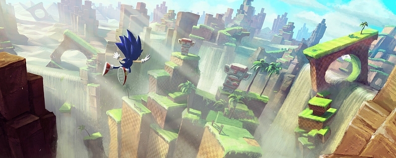 GamesCom 2017: Běhání v Sonic Forces s moderním a retro Sonicem