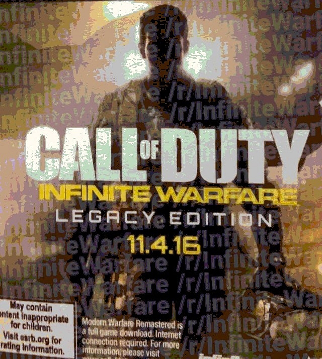 Infinite Warfare je podtitul letošního Call of Duty