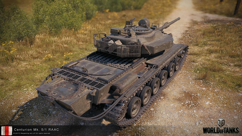 [WoT] Centurion Mk. 5/1 RAAC – Tier VIII britský střední tank