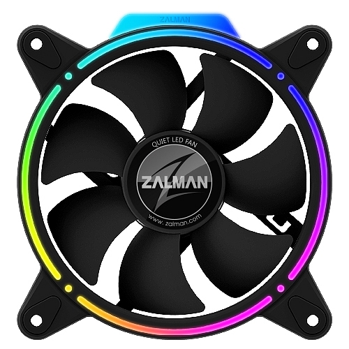 Nový ventilátor od Zalman nabízí oboustranné RGB podsvícení