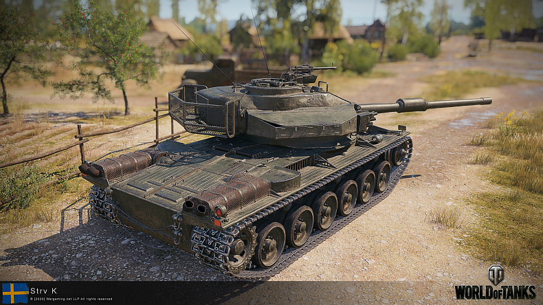 [WoT] Změna technických parametrů tanku Strv K