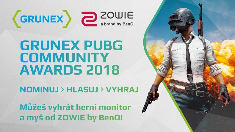 Nominuj do Grunex PUBG Community Awards a vyhraj skvělé ceny