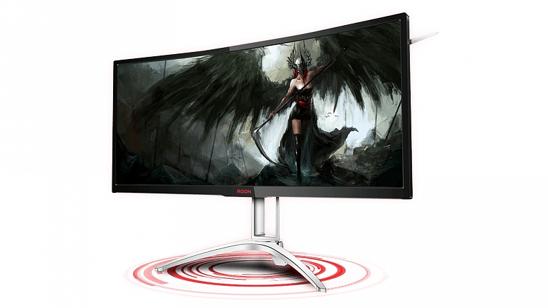 AOC oznamuje prohnutý monitor se 120 Hz a Nvidia G-Sync