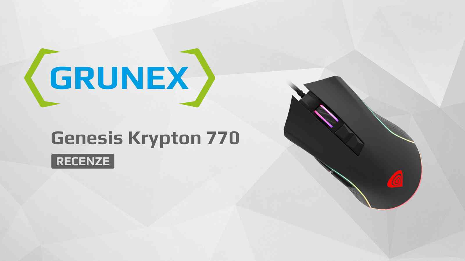 Recenze: Genesis Krypton 770 - neonová myš se vším, co potřebujete