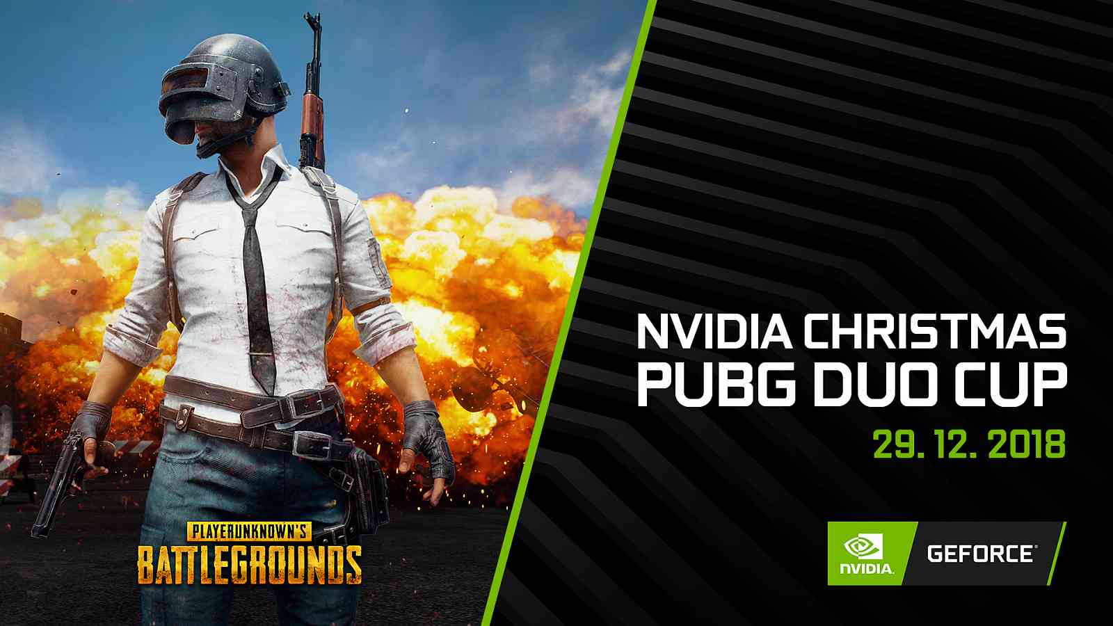 Oslav Vánoce na NVIDIA Christmas PUBG Duo Cupu