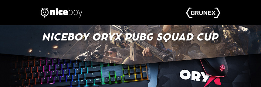 Niceboy ORYX | PUBG Squad Cup | Grand Finále