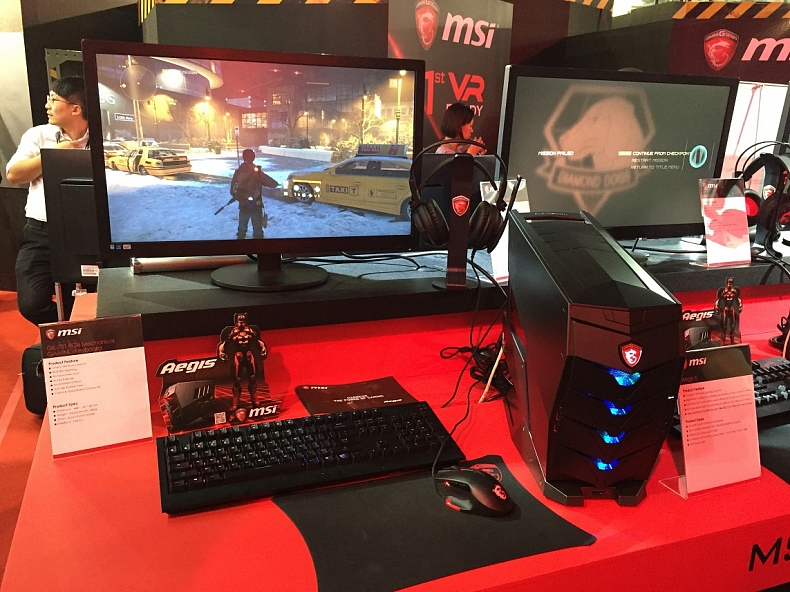 MSI představilo na veletrhu Computex 2016 novinky pro hráče