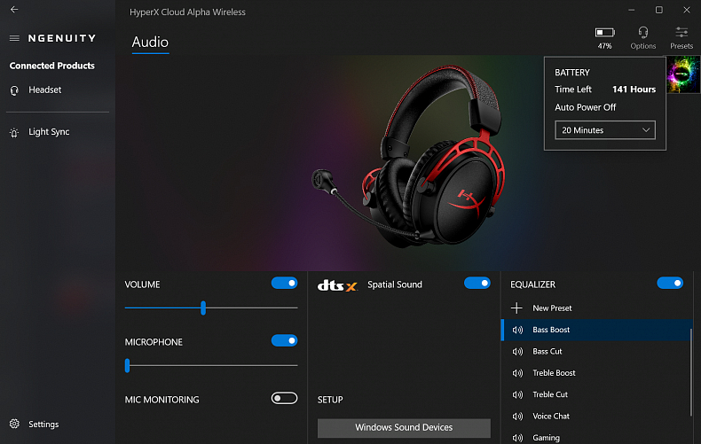 Recenze: HyperX Cloud Alpha Wireless – skvělá sluchátka s neuvěřitelnou výdrží