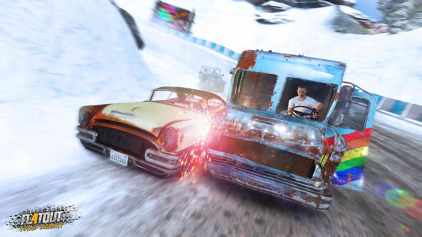 FlatOut 4 Total Insanity si v recenzích vede mírně nadprůměrně