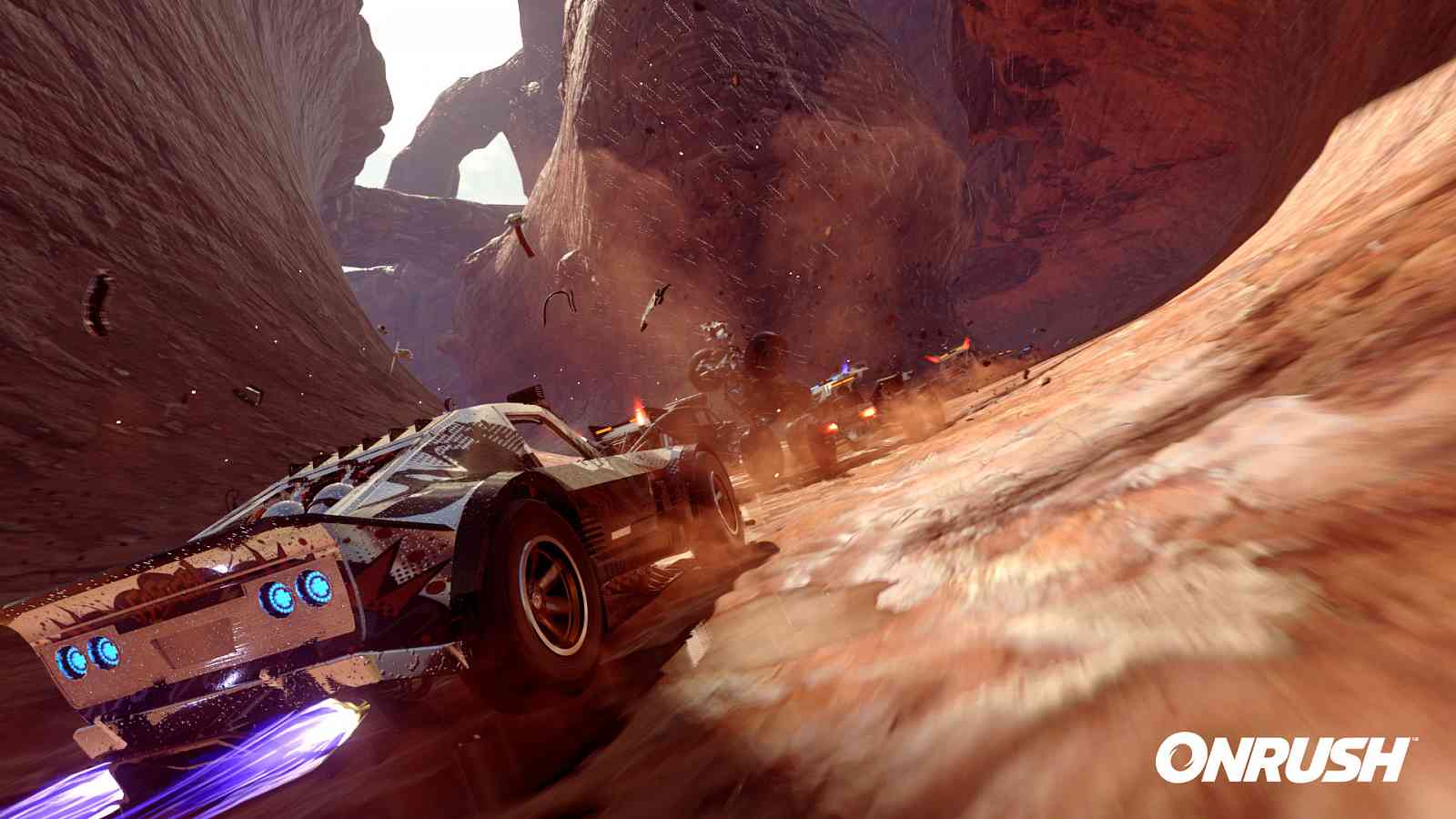 Codemasters vydávají akční závody Onrush