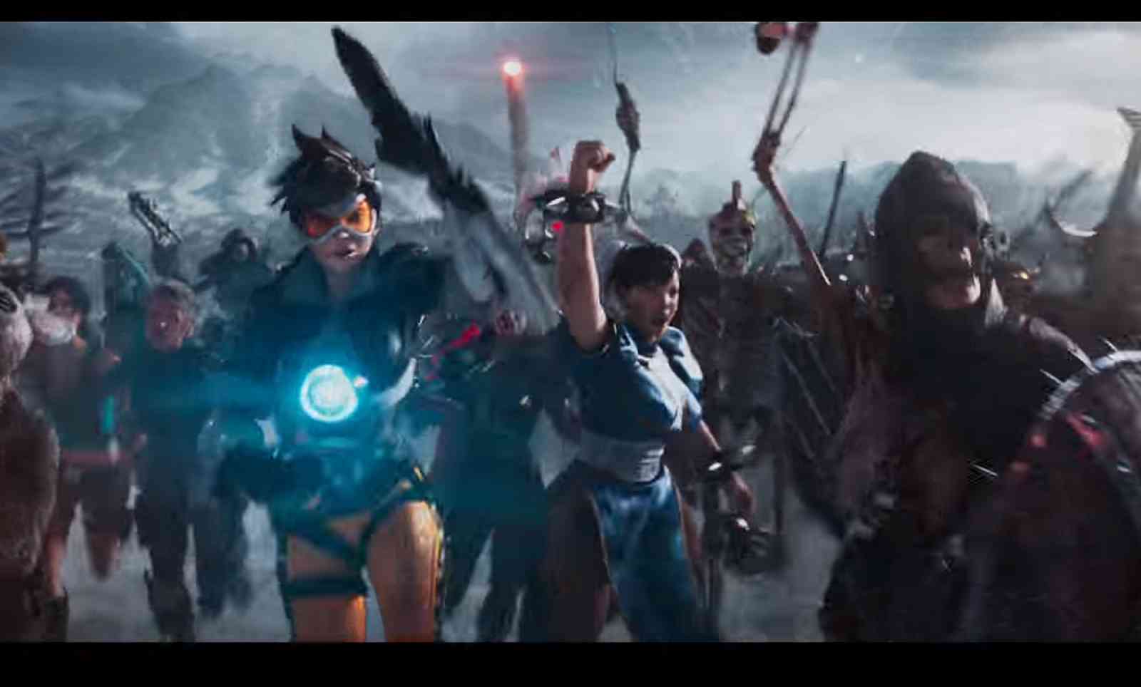 Ve Spilbergově  filmu Ready Player One se objeví Tracer ze hry Overwatch